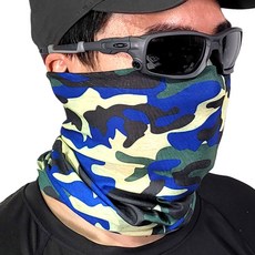 엑스피크 아이스 멀티 스카프 넥워머, EXP003블루카모, 1개