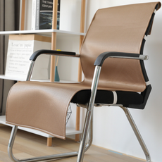 에베티 사무실 의자 통기성 여름 쿨 방석 매트, 코코아