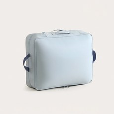 Alleophom 粉彩色調壓縮收納整理袋, 藍色, 1個