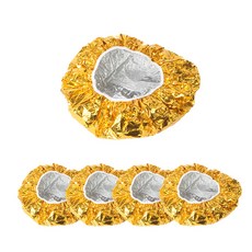 美髮沙龍鋁處理帽, 金子, 5個
