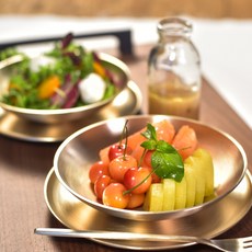 Notdam 方字鍮器亮點碗 2入, 2個, 金色