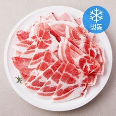 푸드랩플러스 미국산 목전지 제육볶음용 슬라이스 3mm (냉동), 1kg, 1팩