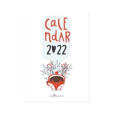 ABLE BAMBOO 25 個舒適可愛的手繪杯子 2022 年藝術日曆, 混色, 1個