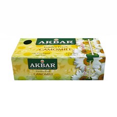 AKBAR 阿克巴 洋甘菊茶包, 1.25g, 100包, 1盒