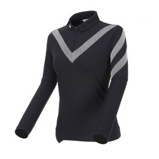 Volvik 富維克 女士高爾夫 V 印花半拉鍊 T恤 VLTSL901