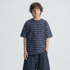 JENNY JUNIOR CLUB JENNY 寬鬆版型條紋短袖T恤 JN2108T