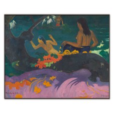 JDART 世界名畫 高更 在海邊 PG-03, 邊框黑