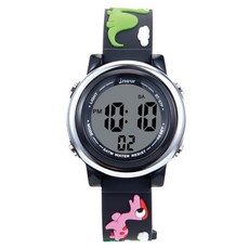 JNEW 兒童恐龍數字腕錶