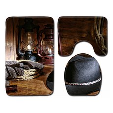 Daon Home August 浴室墊3件組 45 x 75 cm, 21燈籠帽, 1套