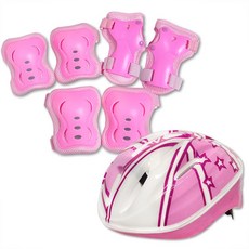 黃麻 星級防護裝備套裝, 1組, 粉色