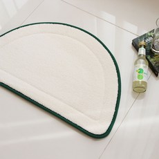 바이빔 라인티 반달 발매트, 그린 홈인테리어/욕실용품 반품 최저가 8,910원