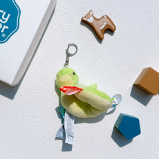 태기스 미니 러비 인형 키링, 10cm, 아기뱀, 1개