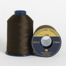 COTTONVILLE Coco Thread 優質縫紉線 45S/2 1700m, C090, 2入