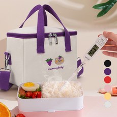 엘쏘 큐트 곰 소풍 가방, 퍼플, 1개
