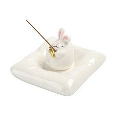 Goodfrap 陶瓷大兔子香台, 白色