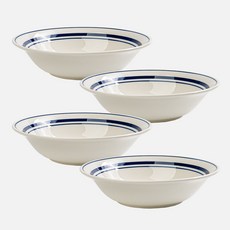 Daily圓形餐碗 2號, 雪藍色, 4個