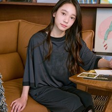 메종마밤 아카이브 쿨 7부 잠옷 상하의 세트