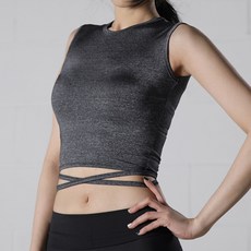 CHEONSANG YEOWOO 女性瑜珈短版上衣 ZAZZ10PU