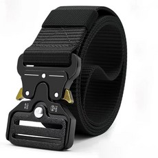 blacknu 슬림라인 나일론 스포츠벨트, 01 블랙, 1개