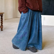 女童冬季C款車線裙褲