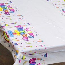 파티공구 파티 테이블 커버 생일, 1개입, 4개