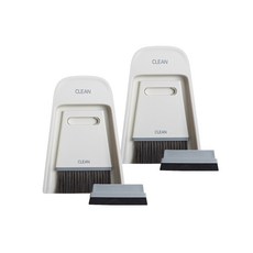 Very Goods 迷你掃帚畚箕組 白色, 白, 2套