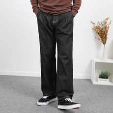 DKA 男性時尚微寬版牛仔褲 F10K4_pj5350