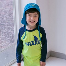 GOING KIDS 童款鯊魚印花防曬泳衣