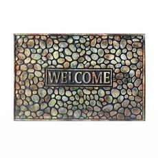 仿舊橡膠防滑門墊, 9型, 1個