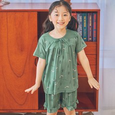 씨엘스토리 여아용 냉감 반팔 잠옷 상하세트