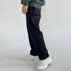 기모 기능성 베이직핏 일자 바지