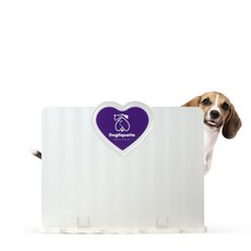 DOGTIQUETTE 狗狗排便板隔板, 白色