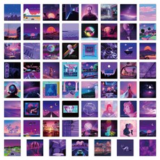 어리마켓 筆電裝飾復古感性文創貼紙, 類型 5, 1個