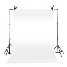 대한 증명 사진 돌잔치 상품 제품 소품 음식 촬영 배경지 사진 뒷배경 링클 화이트 배경천 + 집게 클립 4개 + 거치대 세트, DH-S025(화이트), 1세트