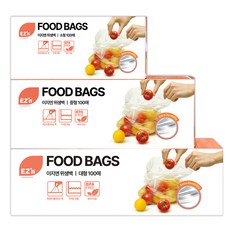 EZn 抽取式保鮮袋組合包, 混合, 300入, 1組