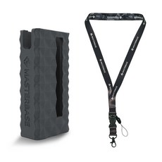 마스터베이스 소토토치 마그네틱 케이스 DIA + 랜야드 세트, 그라파이트(케이스), 카모그레이(랜야드), 1세트