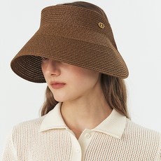 헤지스 로고장식 라피아햇