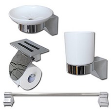 浴室配件套裝DS2016, 混合顏色, 1套