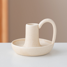 SOME'S MINE 精美復古燭台, 握把 米色