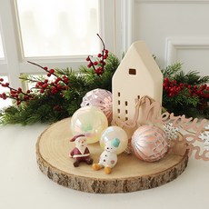 MORIANN 充滿冬季感性的迷你樹脂娃娃套組, 混合顏色