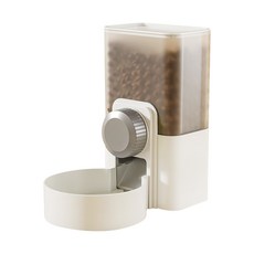 PASTEL PET 寵物用撞色半自動大容量飲水器 FREE, 灰色, 1個