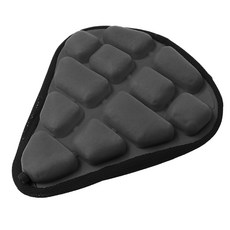 3S 自行車氣墊座墊 M號, 灰色的, 1個