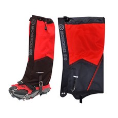 MONCROSS SWITZERLAND 1000 防寒保暖綁腿一對 + 收納盒套組, 紅色