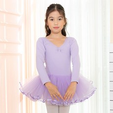 pied a 'terre 女童基本款蓬蓬裙長袖芭蕾舞衣 2005