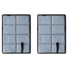 Hi Today攜帶式折疊防水墊 2入, 灰色