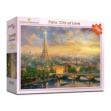 Puzzle Life City of Love 巴黎拼圖 PL2122, 2000片, 混色