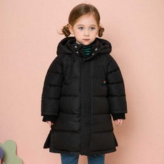 mollimelli 童款中長版連帽羽絨外套