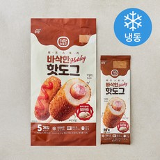 쉐프스토리 바삭한 핫도그 (냉동), 80g, 1개, 5개입