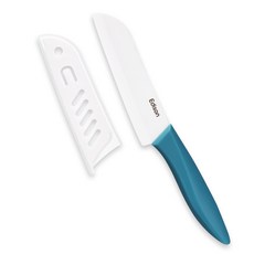 Edison 陶瓷刀 附保護套, 藍色, 1個