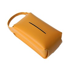 薰衣草 Nunuk PU 面紙盒, 黃色